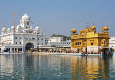 Akal Takht and Harmandir Sahib in Amritsar, central institutions in Sikh history